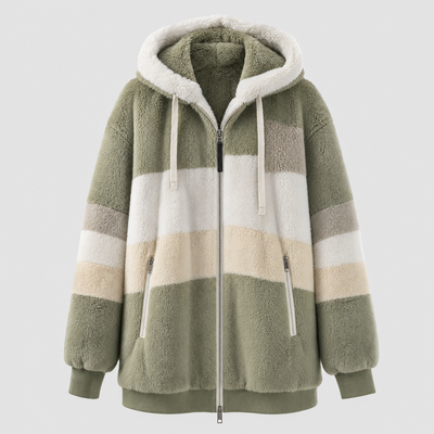 Tarnbrook Kapuzenjacke aus Plüsch