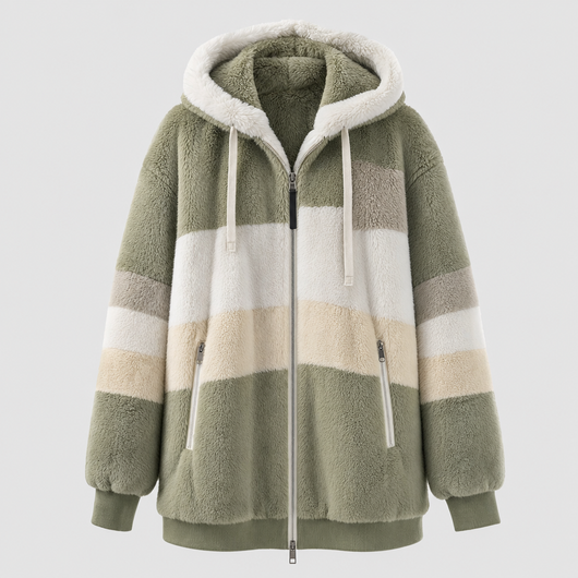 Tarnbrook Kapuzenjacke aus Plüsch