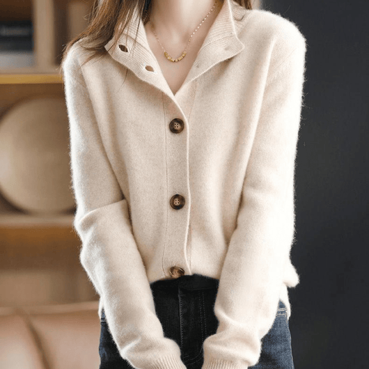 Lara | Damen Leichte Strickjacke im Casual-Stil