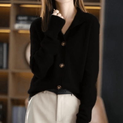 Lara | Damen Leichte Strickjacke im Casual-Stil