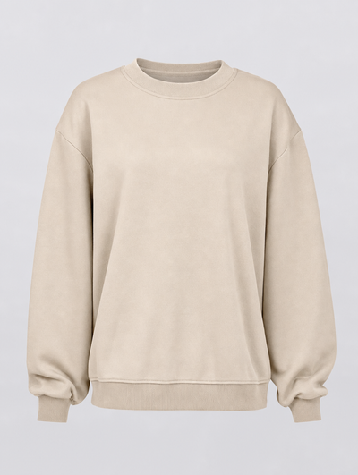 Radnor Fleece Sweatshirt in beige