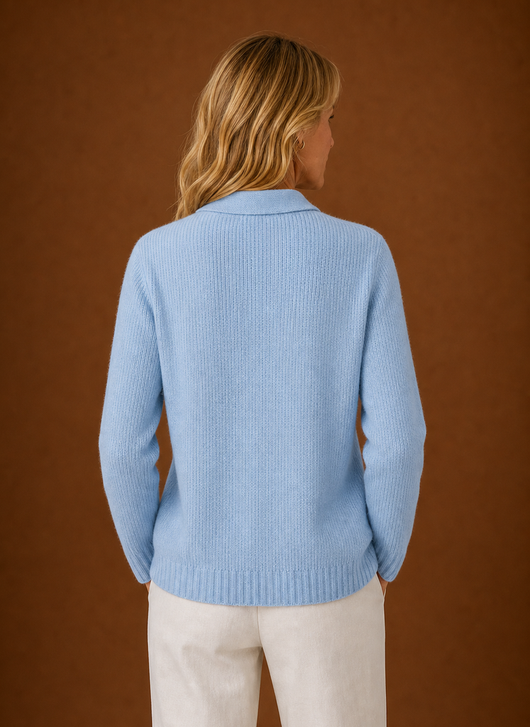 Damen Strickjacke mit Knopfleiste