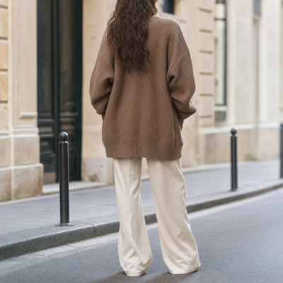 Wexford Grobstrick-Cardigan mit Knopfleiste