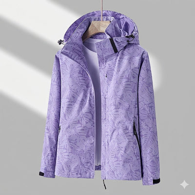 Amelie | Winterjacke Damen Wasserdichte Gefütterte Outdoorjacke mit Kapuze