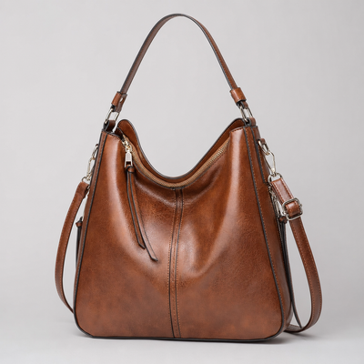 Wrayford Hobo Shoulder Bag in brown
