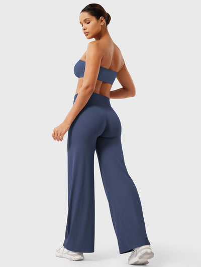 Doris | Damen Sommer Schlaghose Mit Hoher Taille